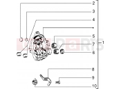 PIAGGIO Components parts of rear hub