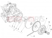 Driving pulley - Piaggio Fly 100 2007
