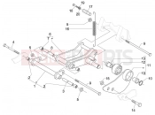 PIAGGIO Fly 100 Swinging arm
