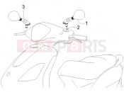 PIAGGIO Fly 125 Driving mirror/s
