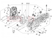 Crankcase - Piaggio Fly 125 2010