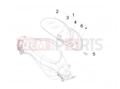 Meter combination - Cruscotto - Piaggio Fly 125 2010