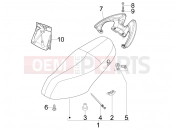 Saddle/seats - Piaggio Fly 125 2010