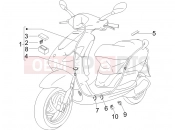 kábelezés - Piaggio Fly 150 2006