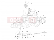 Fuel tank - Piaggio Fly 150 2008