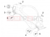 Selectors - Switches - Buttons - Piaggio Fly 150 2008