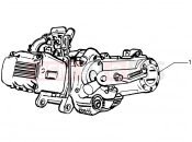 motor - Piaggio Fly 150 2009