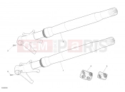 DUCATI 2008 Superbike 1098 S FRONT FORK » FRONT SUSPENSION