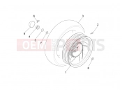 PIAGGIO Fly 150 Rear wheel