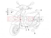 kábelezés - Piaggio Fly 50 2T 2007