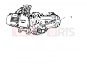 Engine, assembly - Piaggio Fly 50 2T 2011