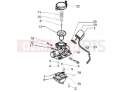 Carburetor's components - Piaggio Fly 50 4T 2006