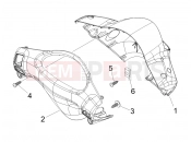 Handlebars coverages - Piaggio Fly 50 4T 2006