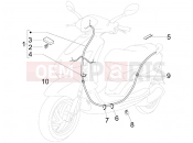 Main cable harness - Piaggio Fly 50 4T 2006