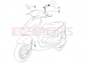 tükör - Piaggio Fly 50 4T 2007