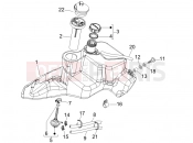 Benzin tank - Piaggio Fly 50 4T 2007