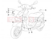 PIAGGIO Fly 50 4T kábelezés