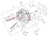 PIAGGIO Fly 50 4T Head unit - Valve