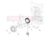 PIAGGIO Fly 50 4T 4V Flywheel magneto