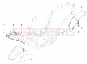 PIAGGIO Fly 50 4T 4V kerékdob - sárvédő
