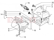 Cylinder head cover - Piaggio Free 100