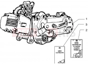 Engine - Piaggio Free 100