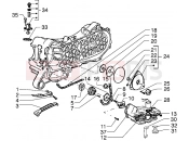 Pump group - Oil pan - Piaggio Free 100