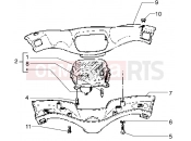Speedometers kms.-Handlebar covers - Piaggio Free 100