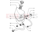 PIAGGIO Hexagon 125 Expansion tank