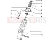 PIAGGIO Hexagon 125 Front shock absorber