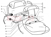 PIAGGIO Hexagon 125 Saddle