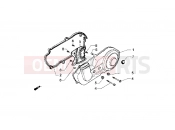 PIAGGIO Hexagon GT Crankcase cover, clutch side
