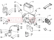 PIAGGIO Hexagon GTX 125 Battery