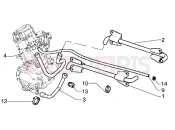 PIAGGIO Hexagon GTX 125 Cooling piping
