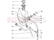 PIAGGIO Hexagon GTX 125 Expansion tank