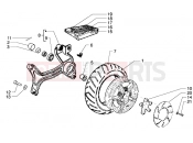 PIAGGIO Hexagon GTX 125 Rear wheel