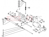 PIAGGIO Hexagon GTX 125 Swinging arm