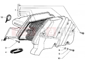PIAGGIO Hexagon LX Air cleaner