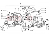 PIAGGIO Hexagon LX Glove compartment