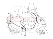bowdenek - Piaggio Hexagon LXT