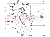 PIAGGIO Liberty 125 Front glove compartment