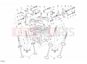 DUCATI 2008 Superbike 1098 S VERTICAL CYLINDER HEAD » VALVE DRIVE