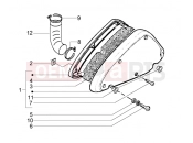 Air cleaner - Piaggio Liberty 125 La Poste