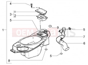 Case helmet - Piaggio Liberty 125 La Poste