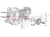 Driving half pulley - Piaggio Liberty 125 La Poste