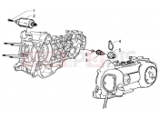 Electric starter - Piaggio Liberty 125 La Poste