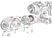 Flywheel magneto - Piaggio Liberty 125 La Poste