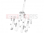 Fork's components (Escorts) - Piaggio Liberty 150 2008