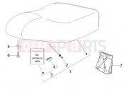Saddle/seats - Piaggio Liberty 150 2008