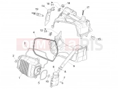 Cylinder head cover - Piaggio Liberty 150 2013